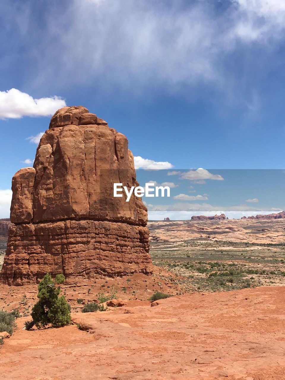 ROCK FORMATION AGAINST SKY