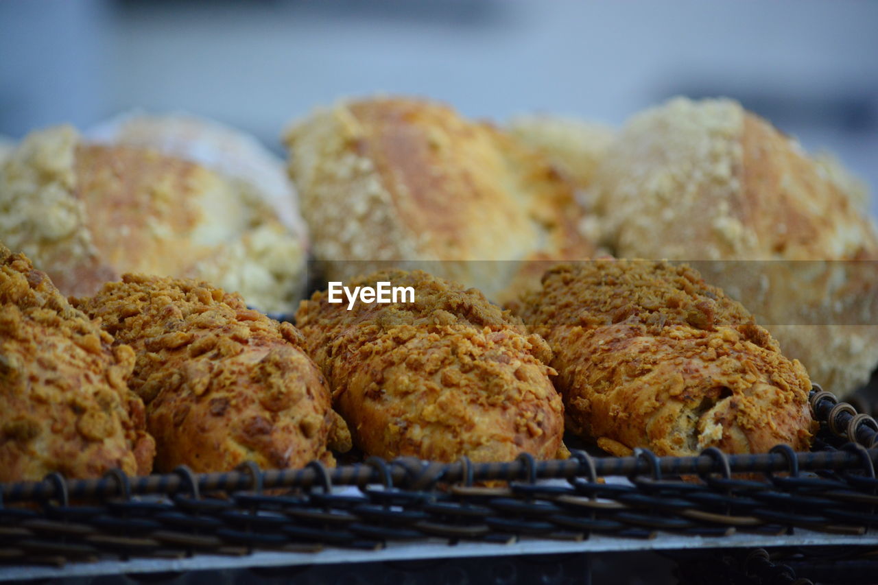 Close-up of bread