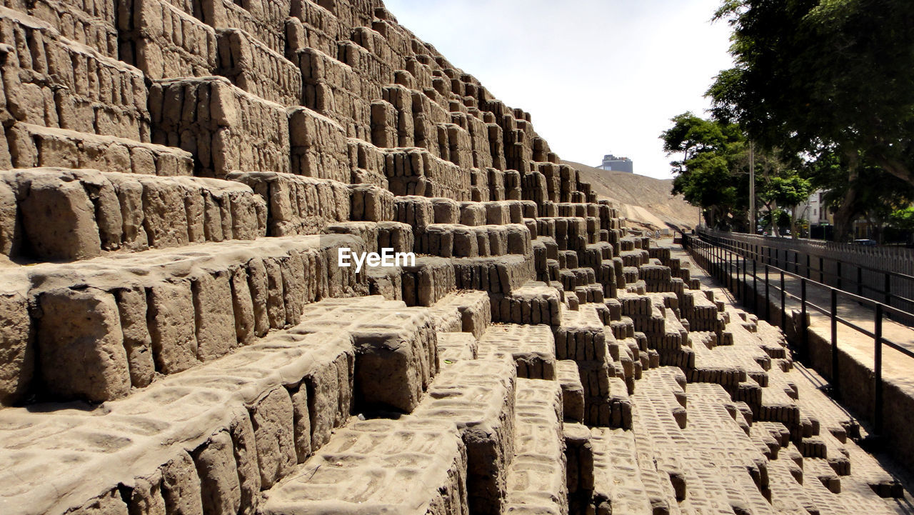 VIEW OF OLD RUINS