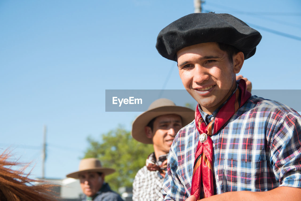 Portrait of argentinian gauchos