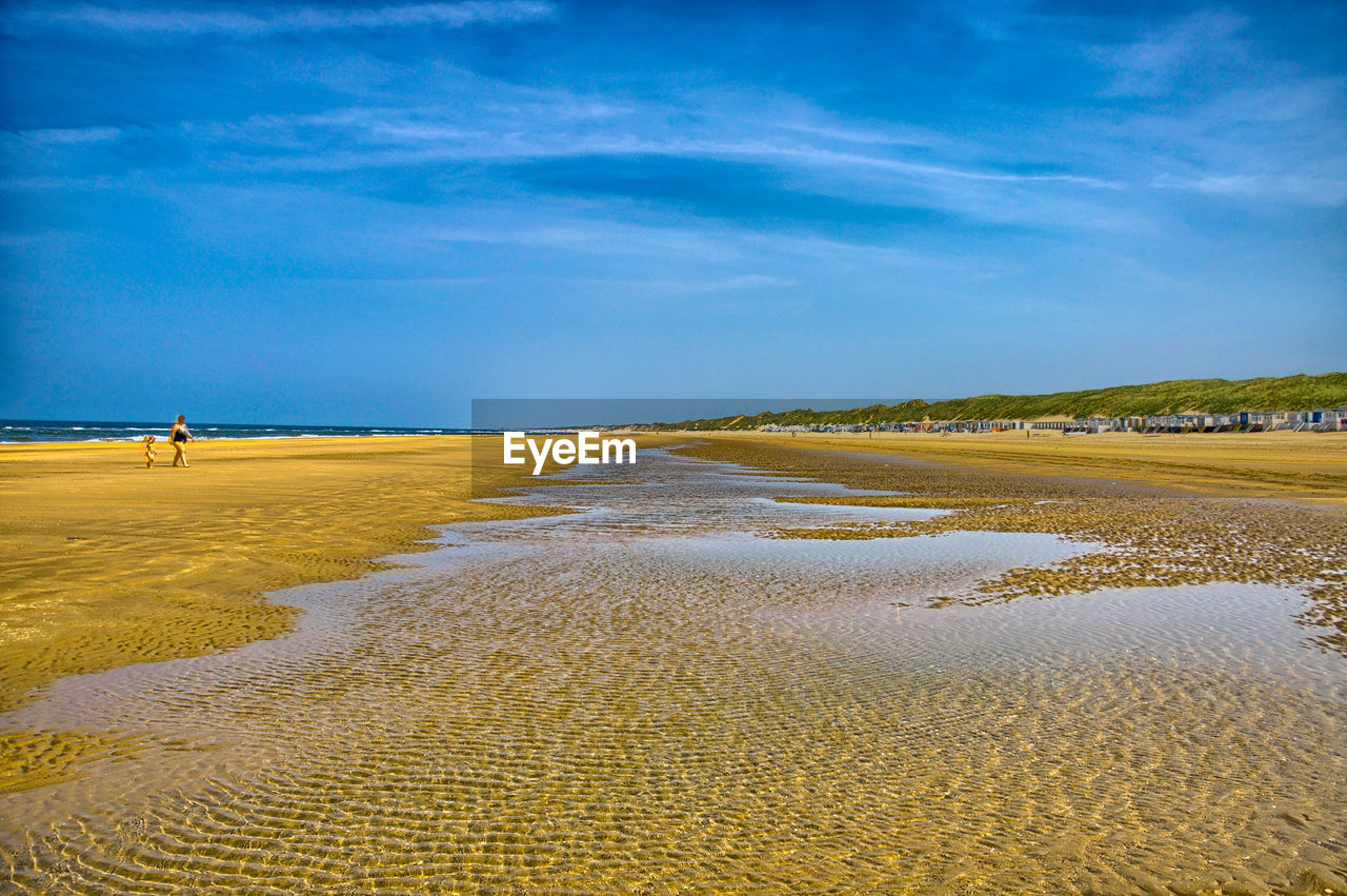 SCENIC VIEW OF SEA AGAINST BLUE SKY