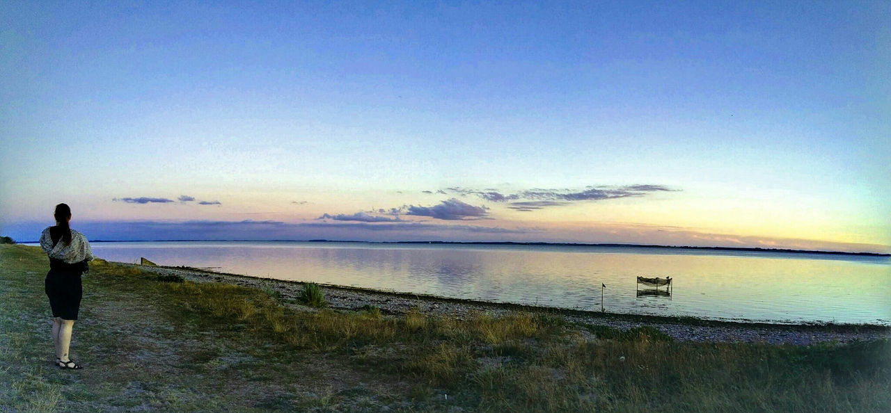 VIEW OF SEA AGAINST SKY