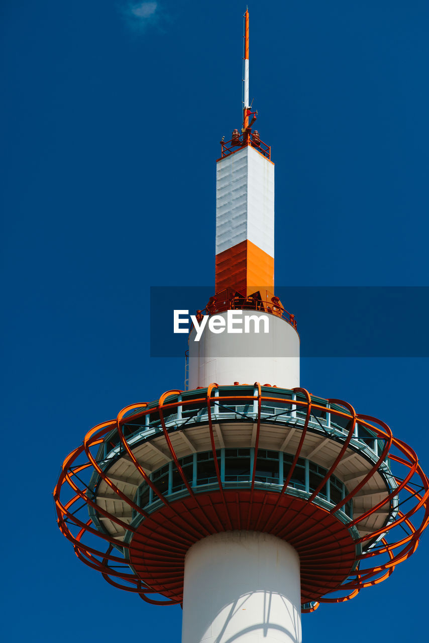 architecture, tower, built structure, lighthouse, blue, sky, building exterior, nature, no people, travel destinations, clear sky, travel, communications tower, outdoors, building, communication, city, tourism, observation tower, arts culture and entertainment