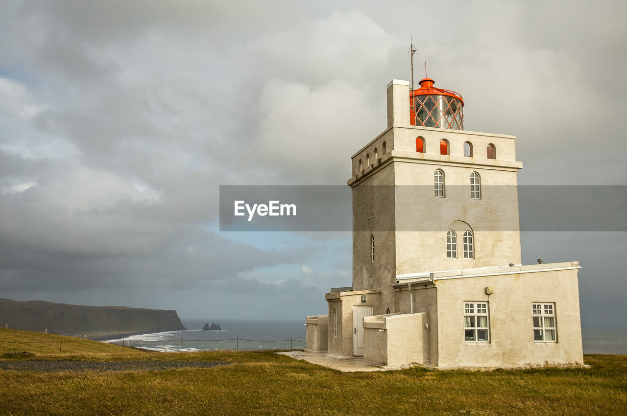 VIEW OF LIGHTHOUSE AGAINST SKY