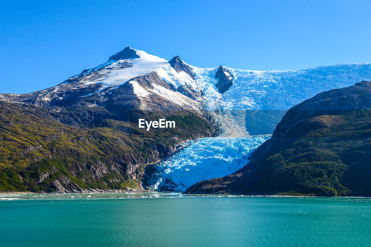 SCENIC VIEW OF SEA AGAINST BLUE SKY