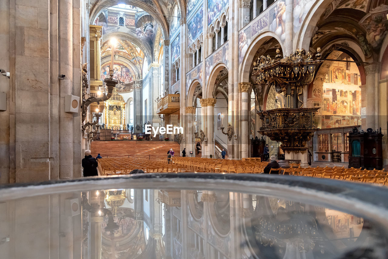 INTERIOR OF CATHEDRAL