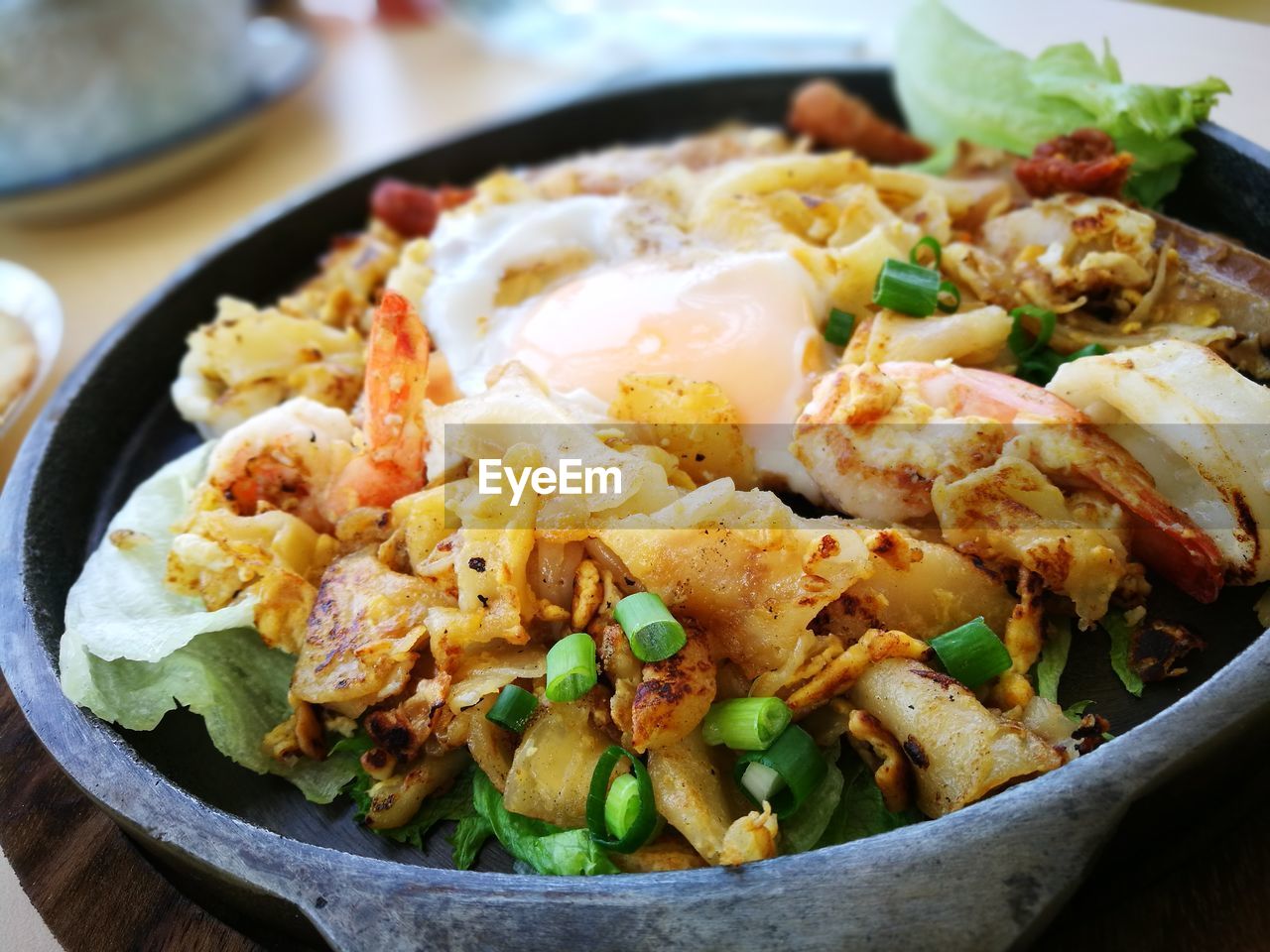 Close-up of food in bowl on table