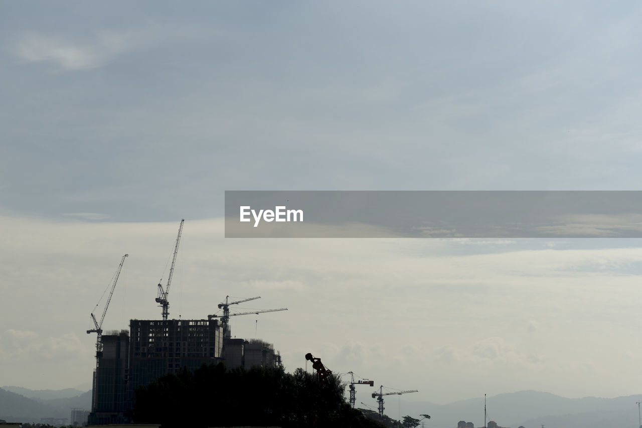 CONSTRUCTION SITE AGAINST SKY