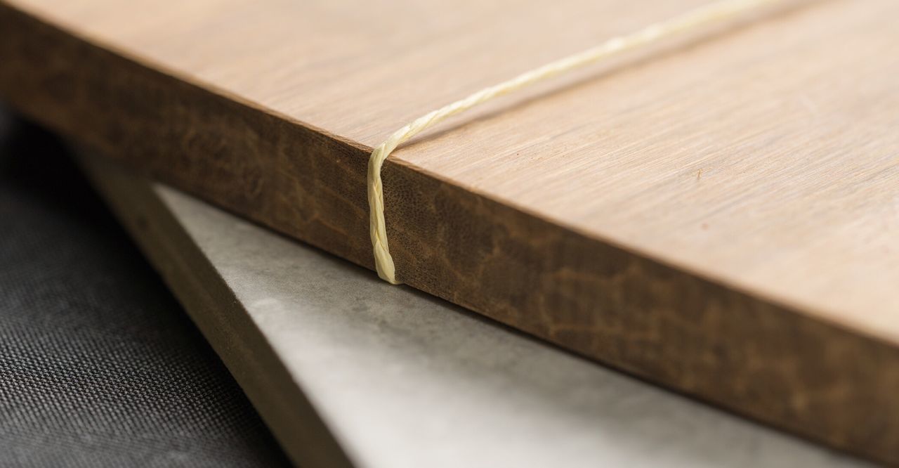 Close-up of wooden planks on table
