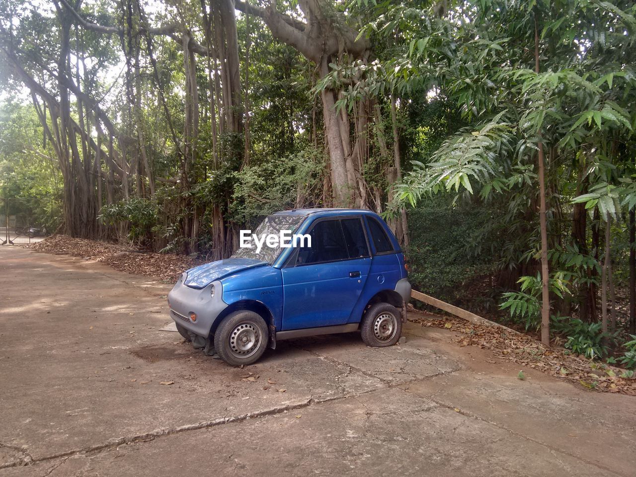 CARS PARKED ON ROAD