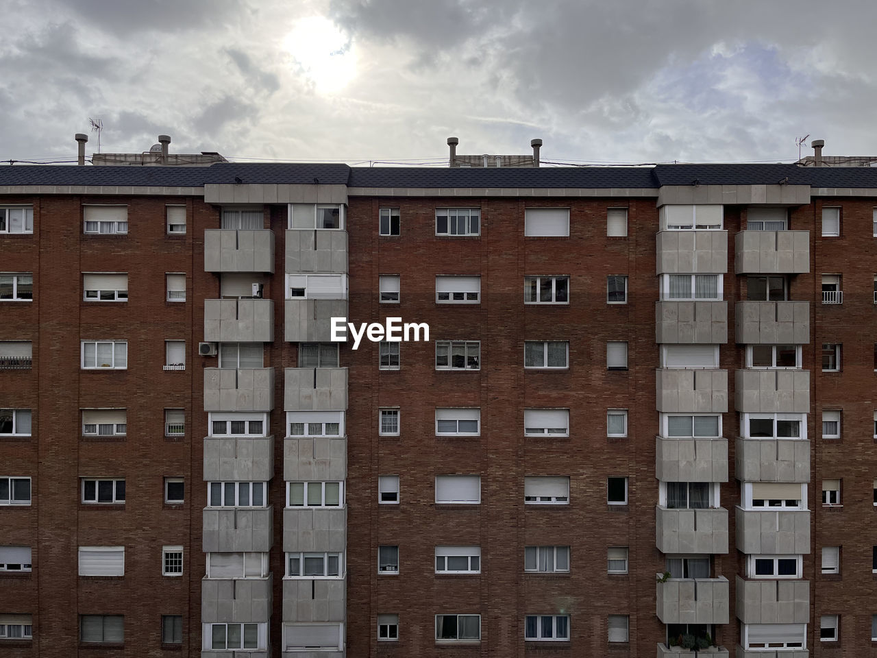 Buildings in the city of barcelona