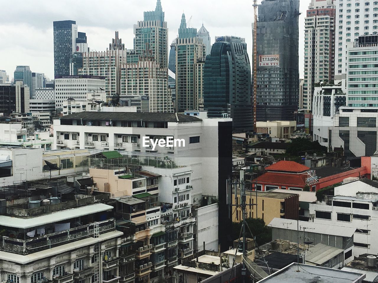 Cityscape against sky