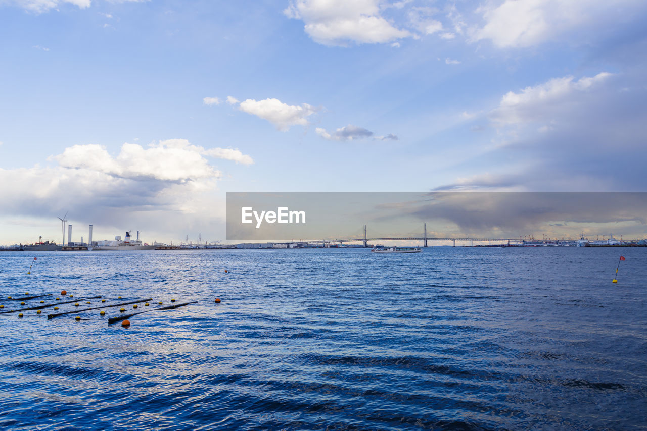 VIEW OF SEA AGAINST SKY