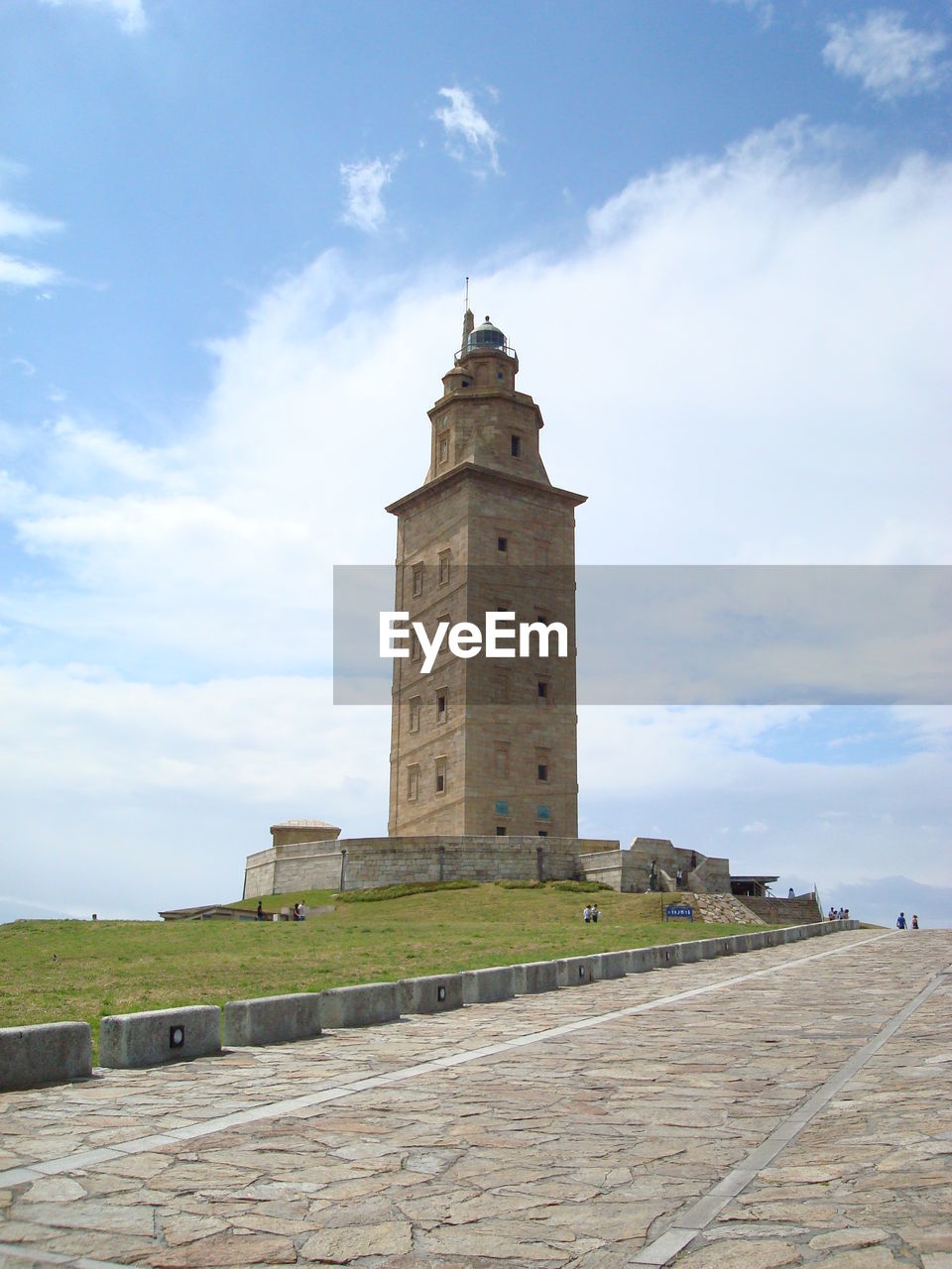 Low angle view of historical building against sky