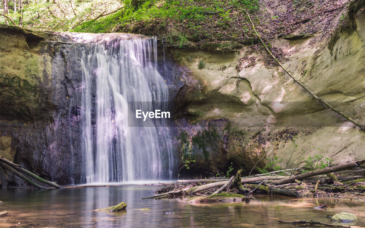 WATERFALL IN FOREST