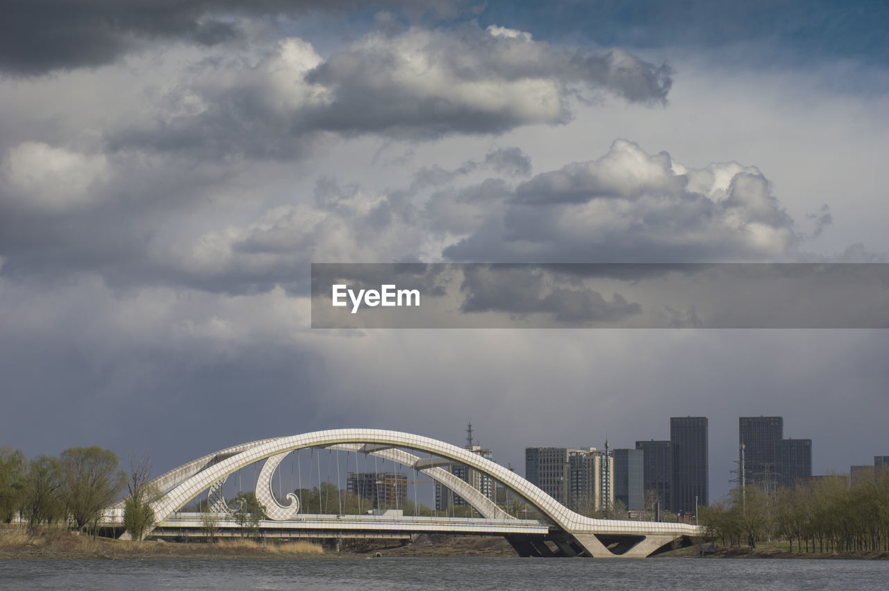 MODERN BUILDINGS AGAINST SKY