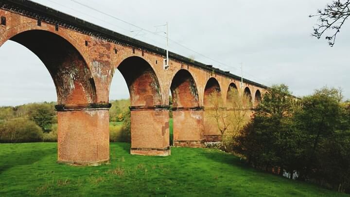 VIEW OF OLD BUILT STRUCTURE