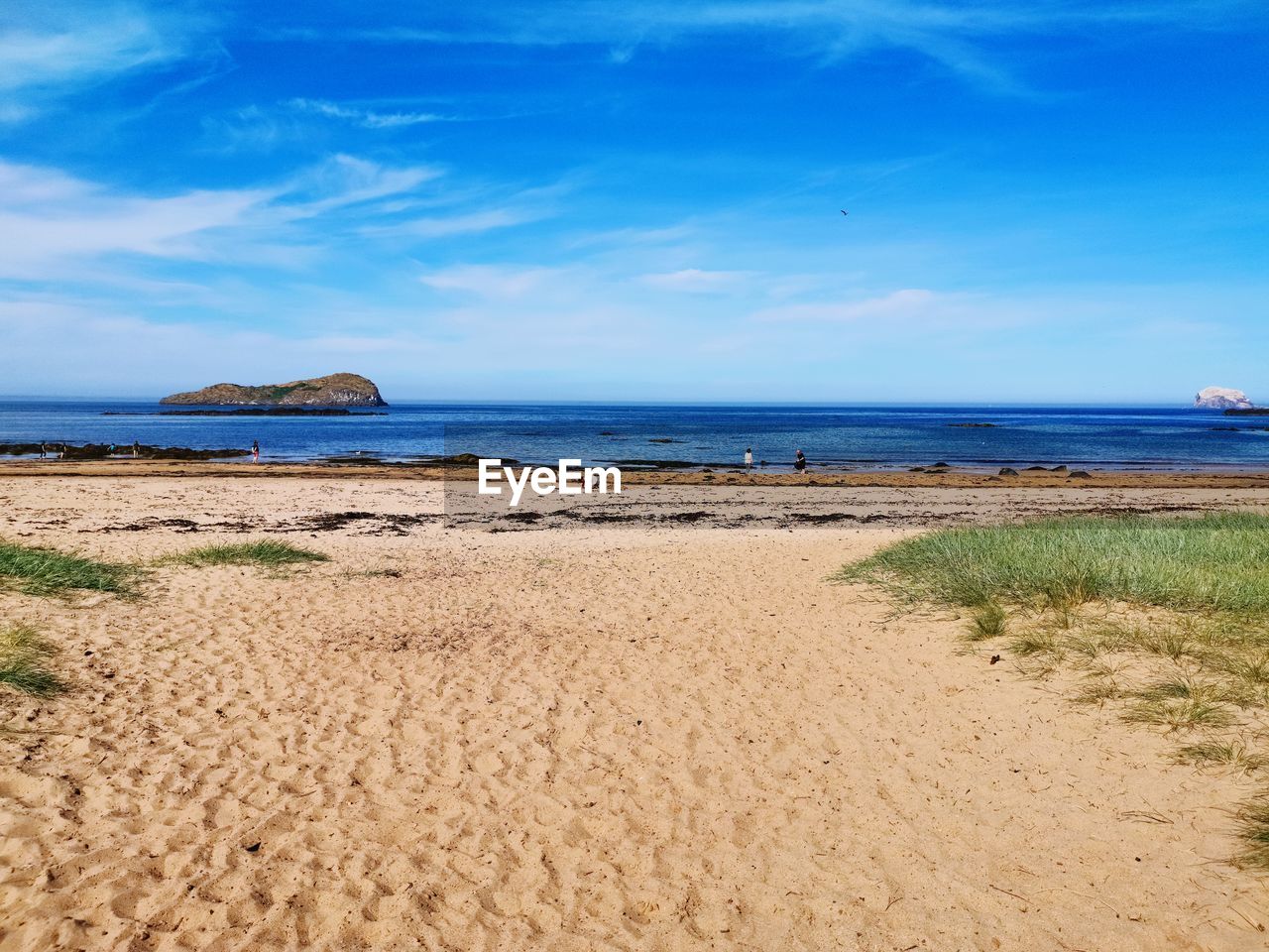 SCENIC VIEW OF SEA AGAINST BLUE SKY