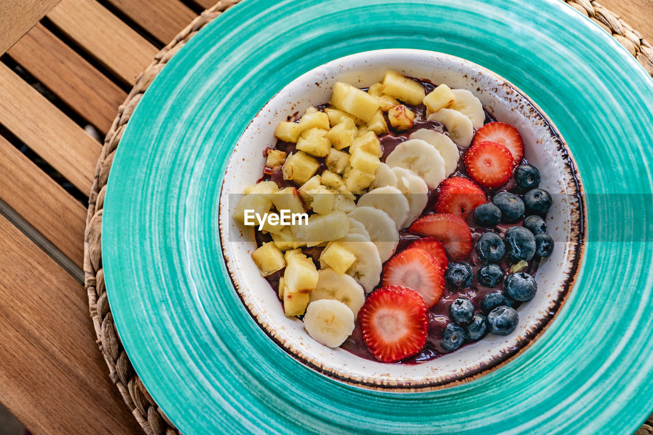 close-up of food in plate