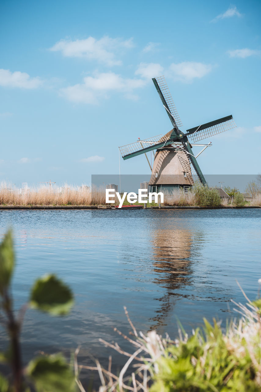 Windmill on water
