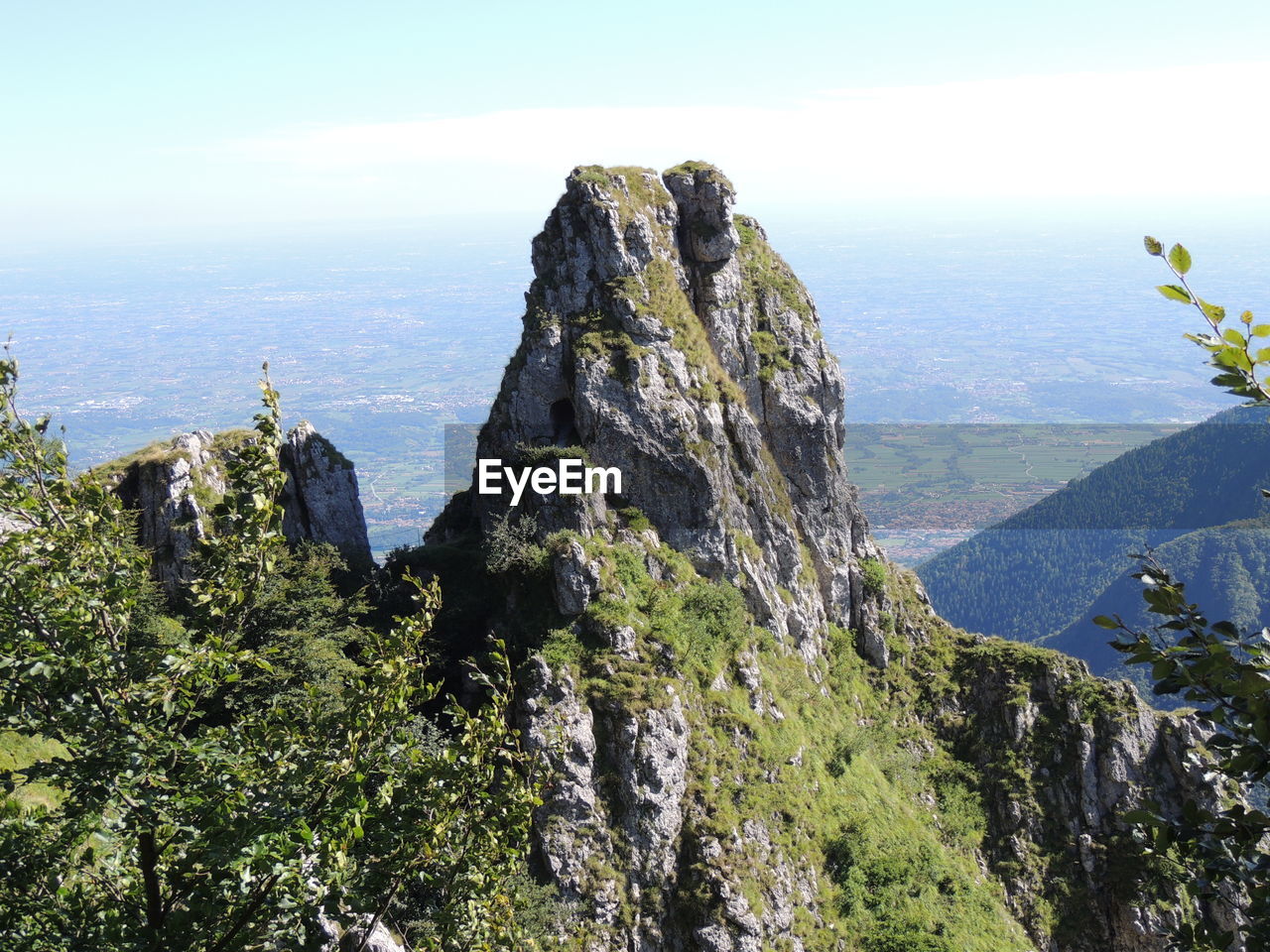 PANORAMIC VIEW OF ROCK FORMATIONS AGAINST SKY