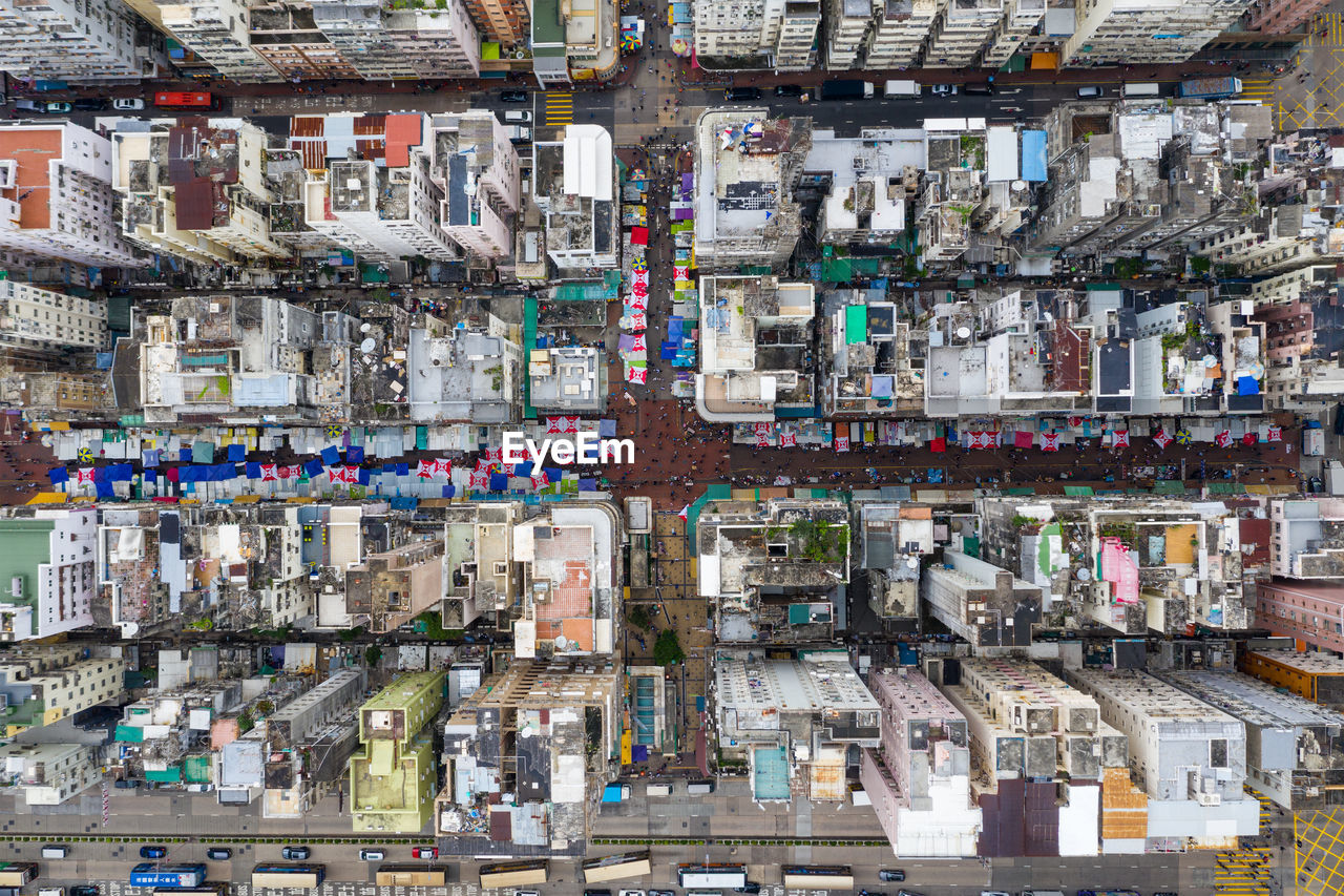 Aerial view of cityscape