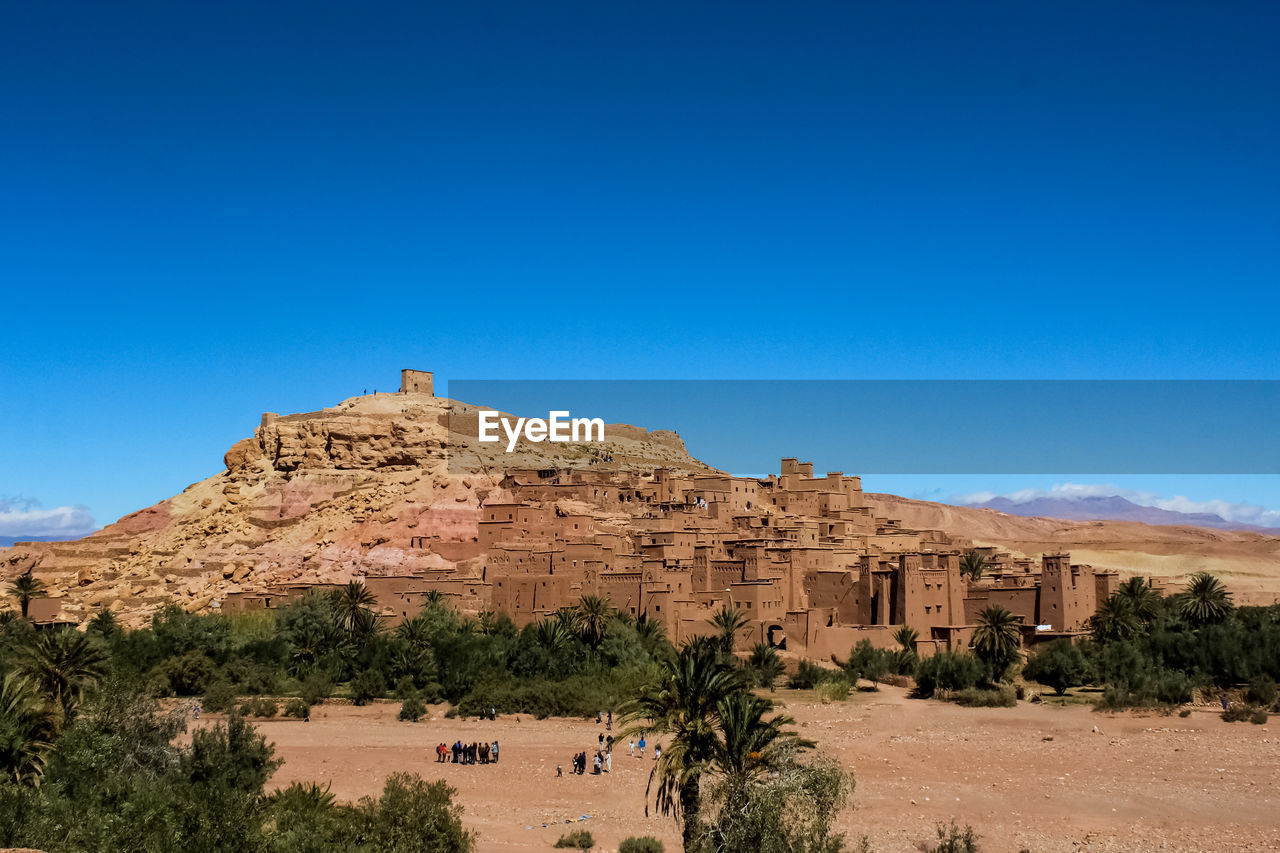 View of an ancient city of morocco