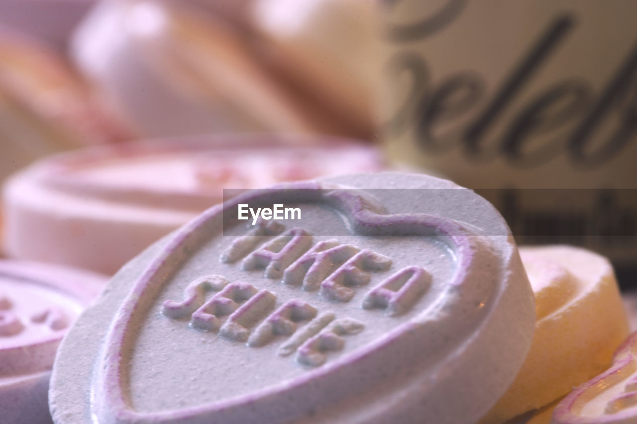 Close-up of love heart