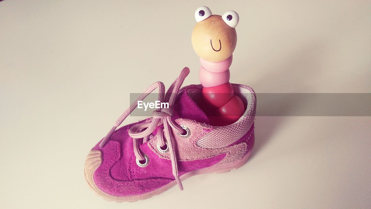 Toy in shoe