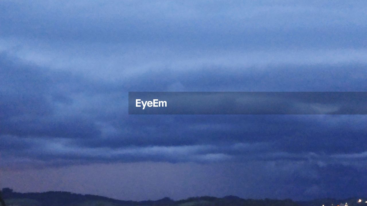 LOW ANGLE VIEW OF STORM CLOUDS