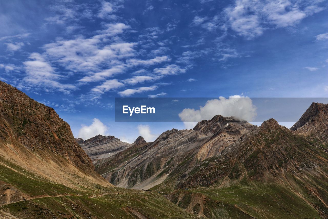 Panoramic view of landscape against sky