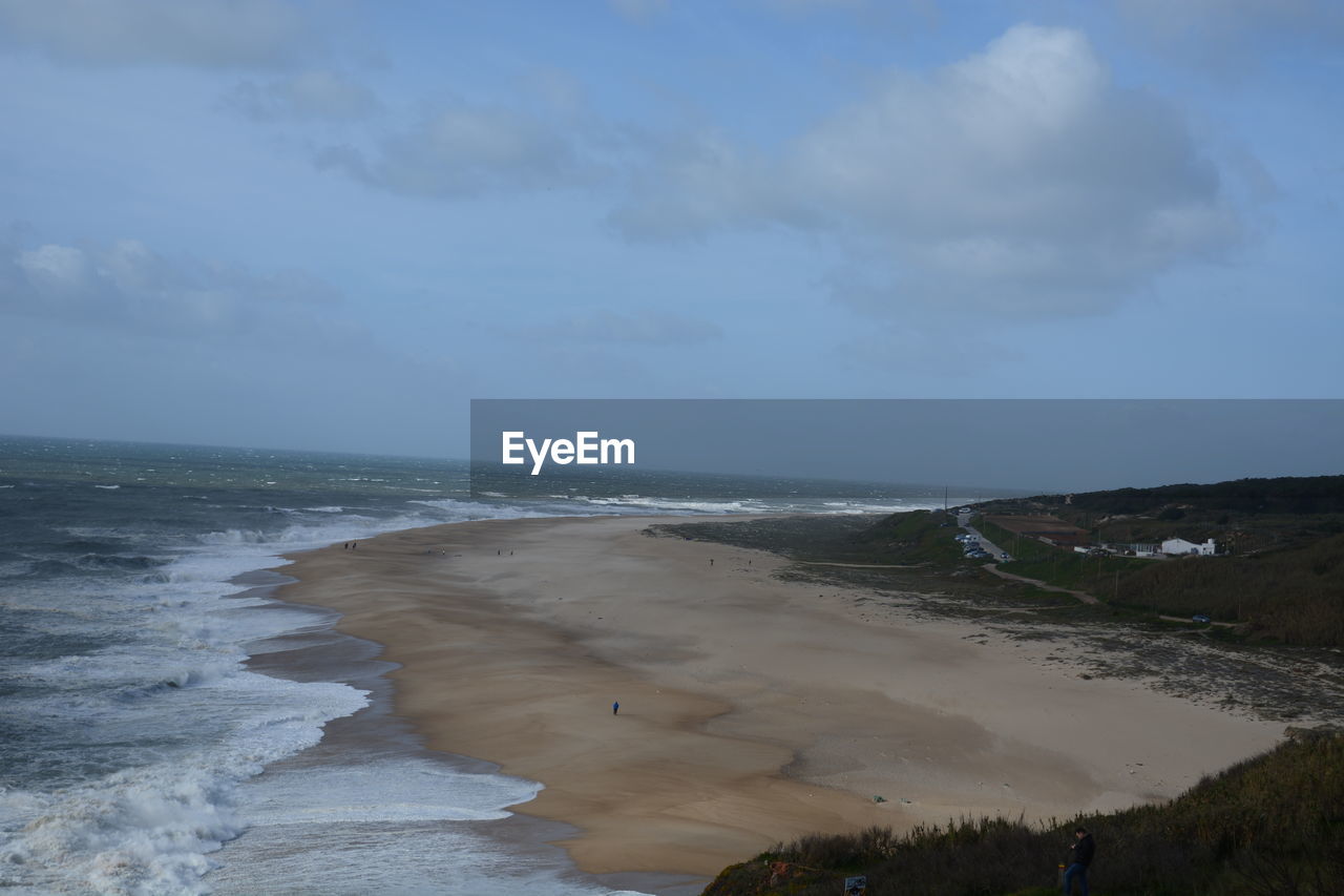 VIEW OF BEACH AGAINST SKY