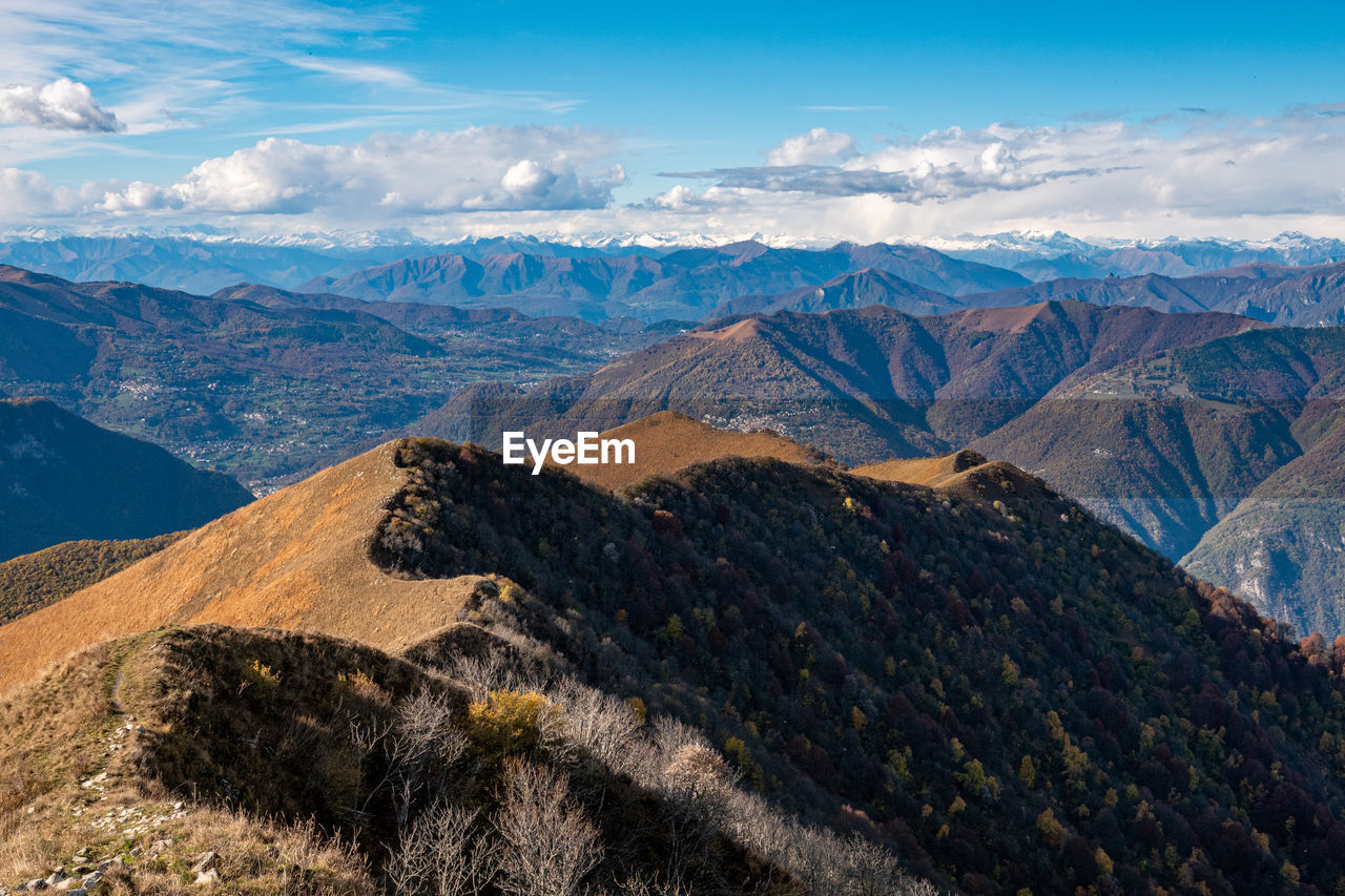 Monte san primo, italy
