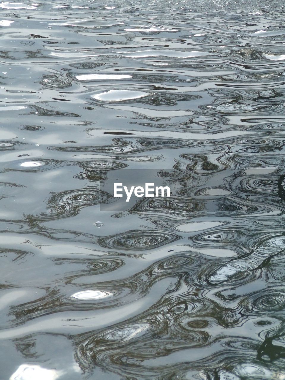 HIGH ANGLE VIEW OF RIPPLED WATER