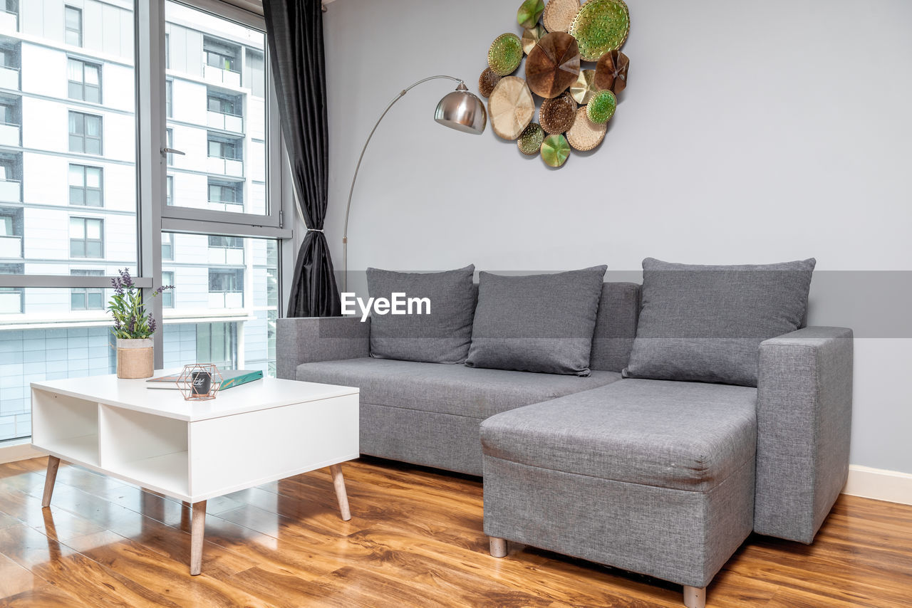 Interior of living room 