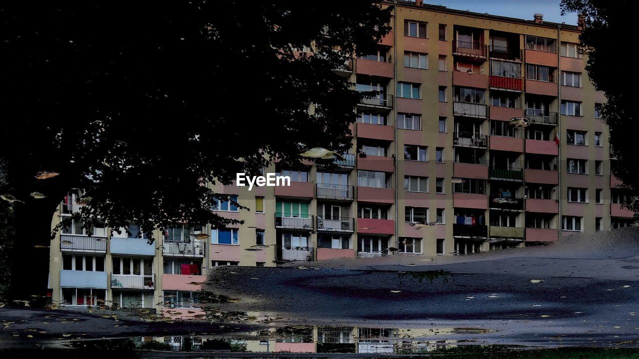 RESIDENTIAL BUILDINGS AGAINST SKY