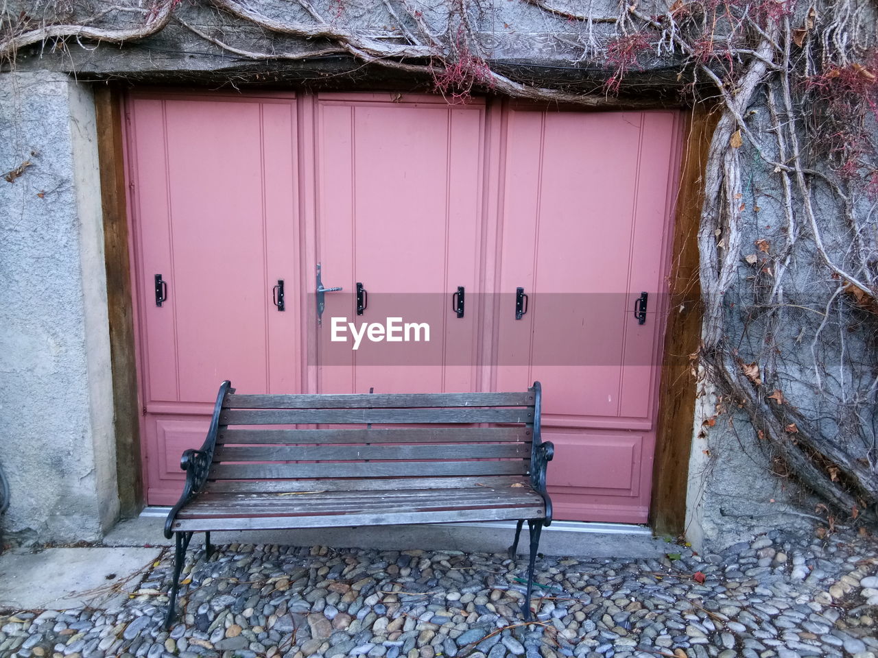 CLOSED DOOR OF HOUSE