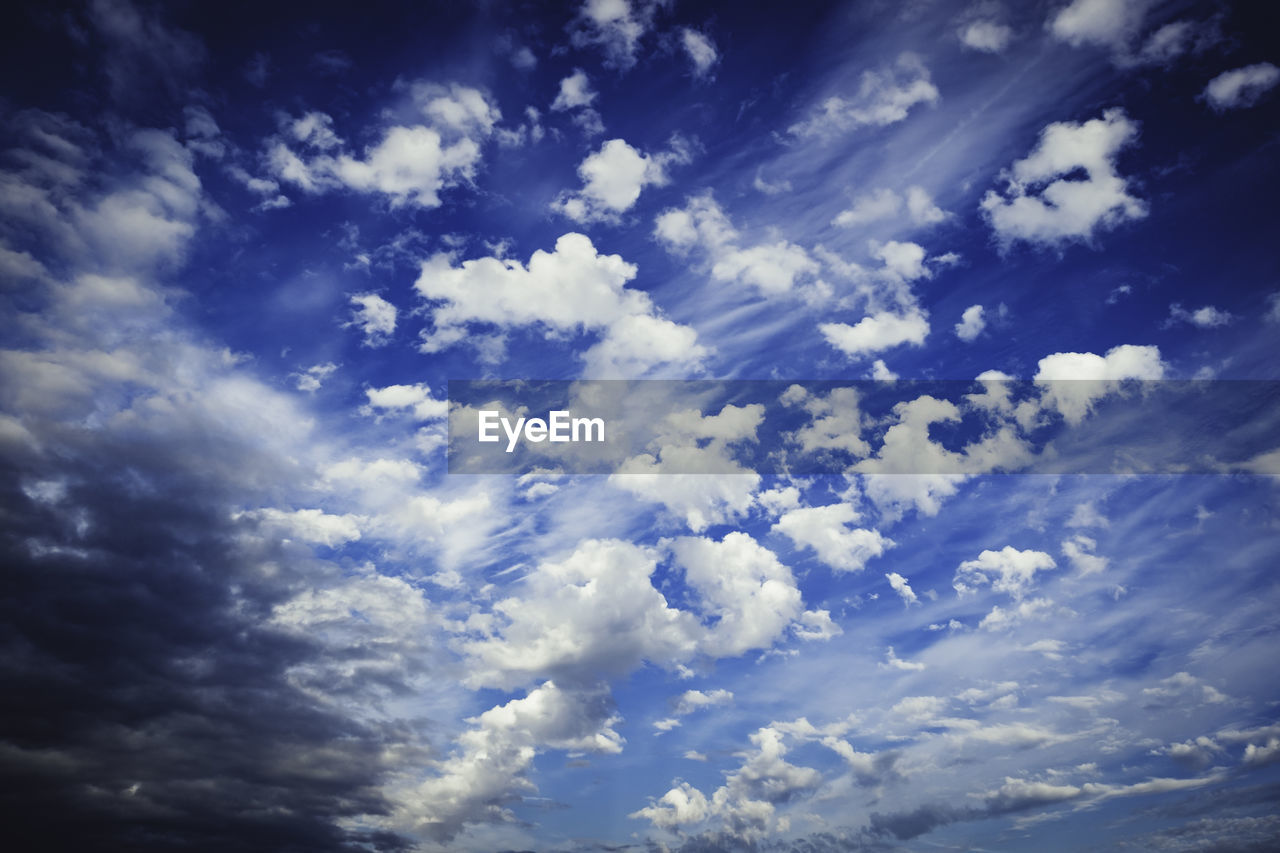 LOW ANGLE VIEW OF CLOUDSCAPE