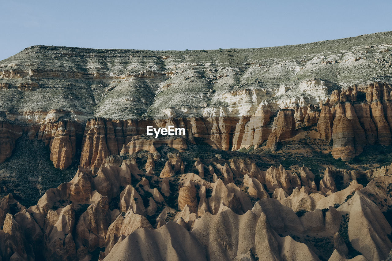 PANORAMIC VIEW OF ROCK FORMATION