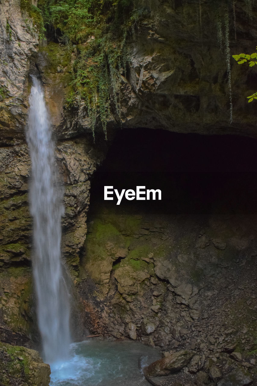 WATERFALL IN FOREST