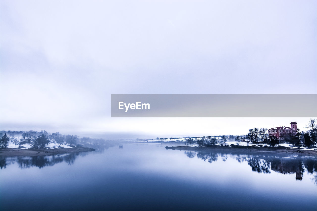 View of city at waterfront