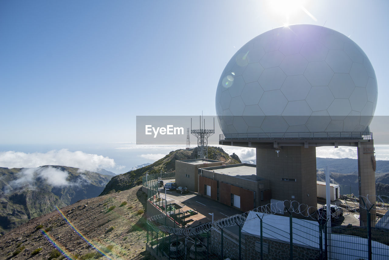 VIEW OF COMMUNICATIONS TOWER