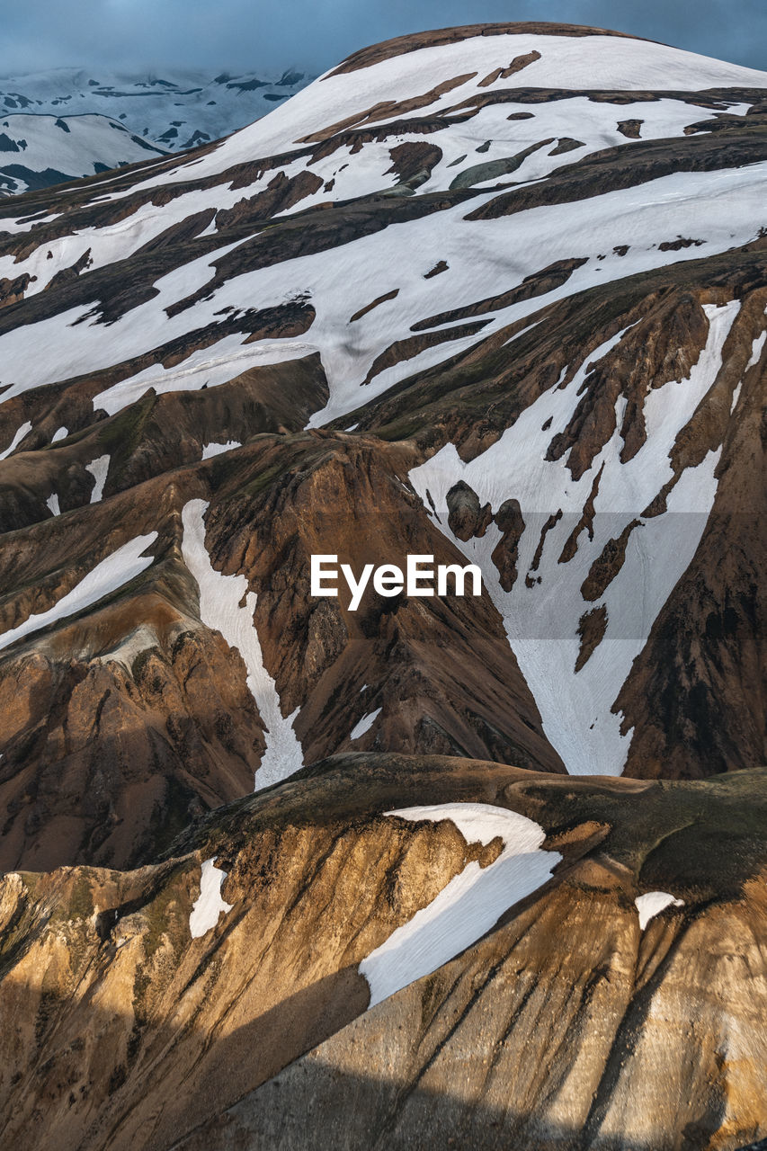 Landmannalaugar snow