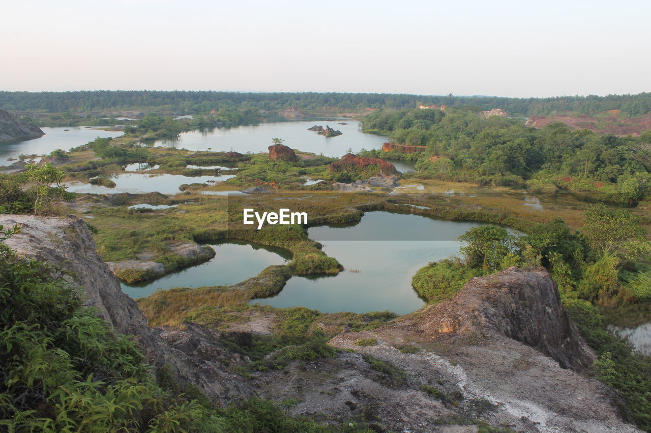 SCENIC VIEW OF RIVER AGAINST SKY