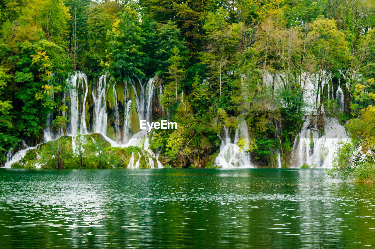 VIEW OF WATERFALL