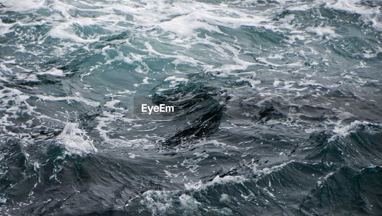 Full frame shot of heavy waves