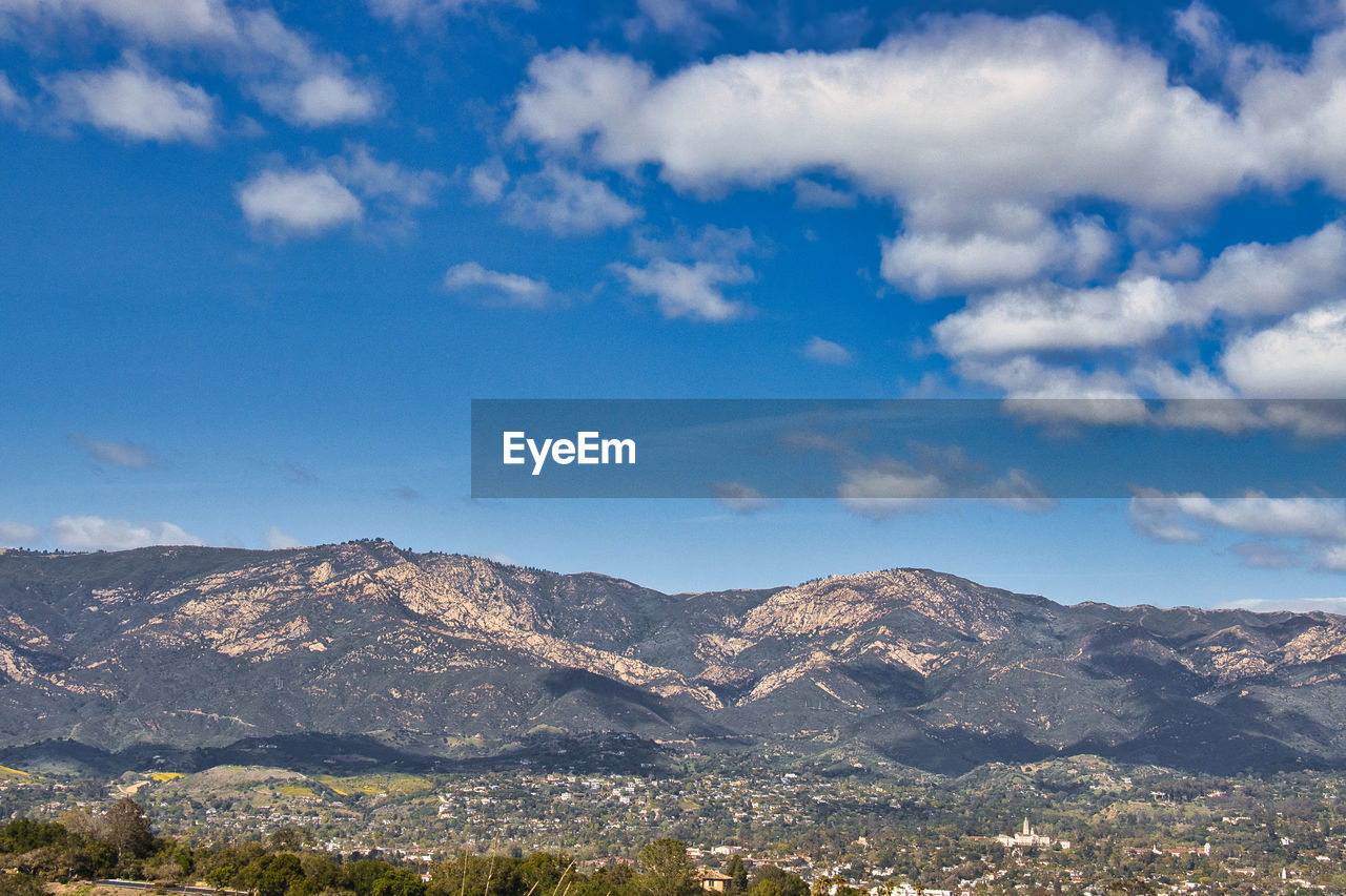 SCENIC VIEW OF MOUNTAIN RANGE AGAINST SKY