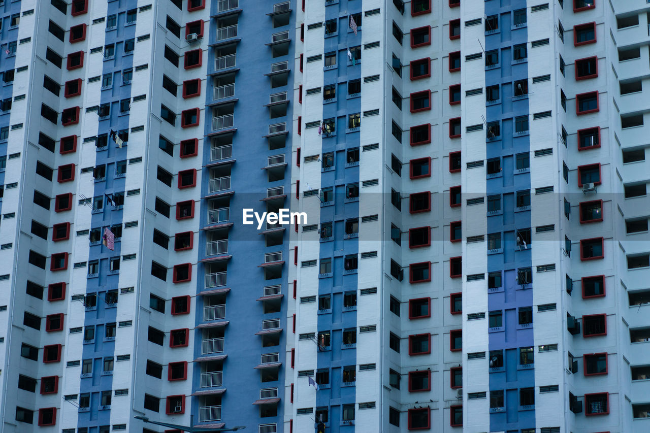 Full frame shot of modern building in city