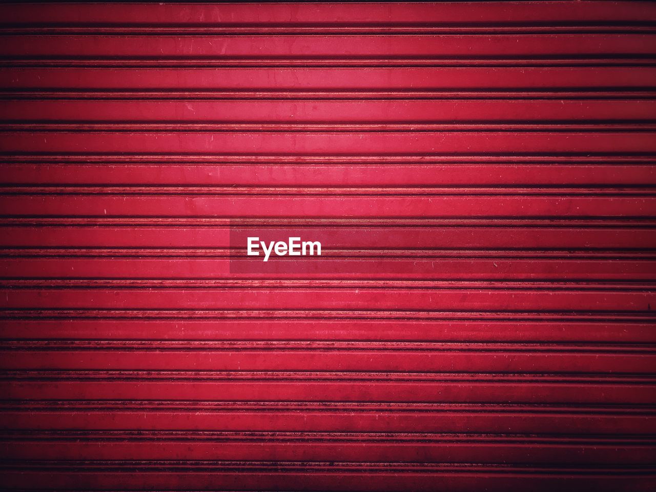 Full frame shot of red shutter