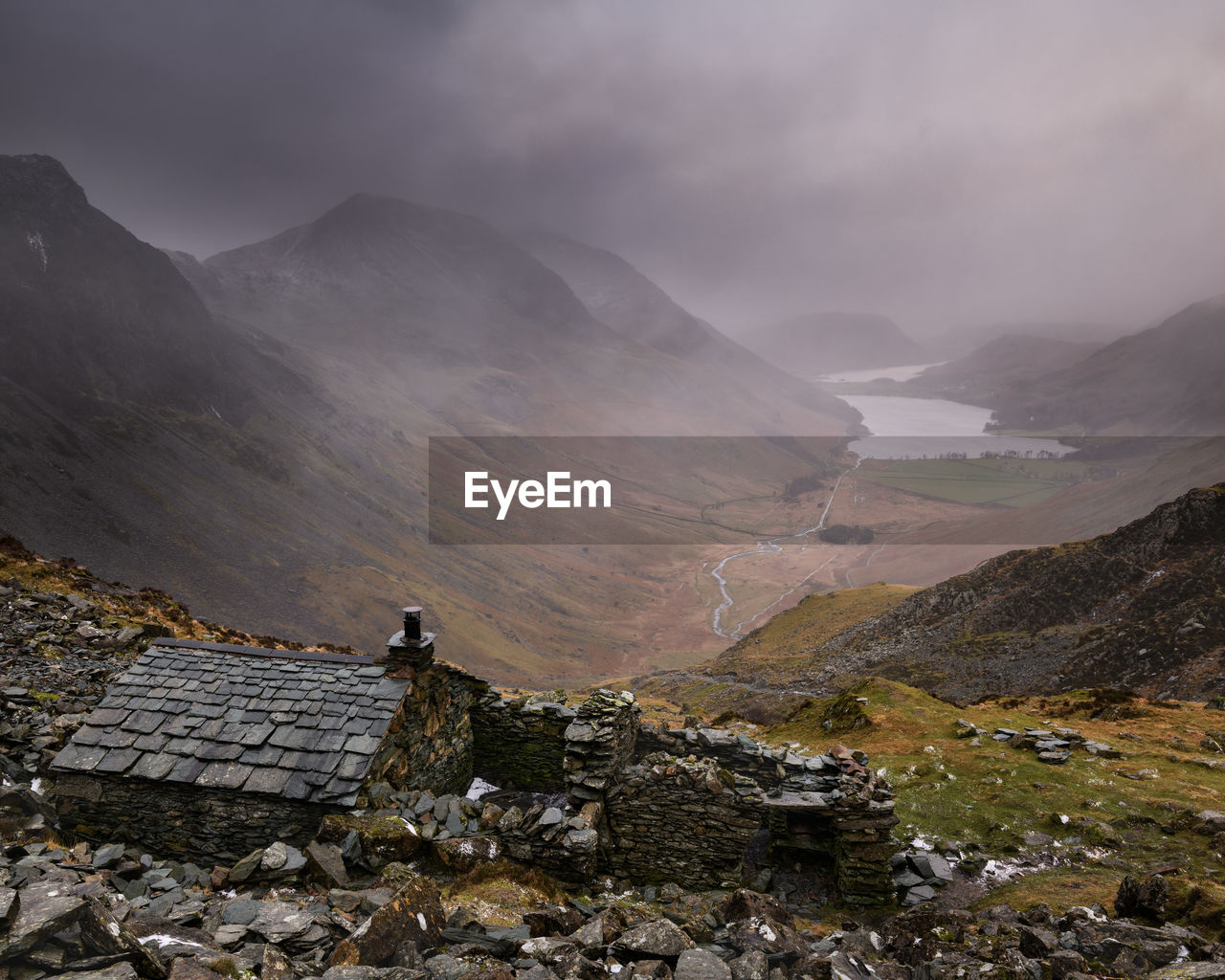 Warnscale bothy looking towards buttermere. 